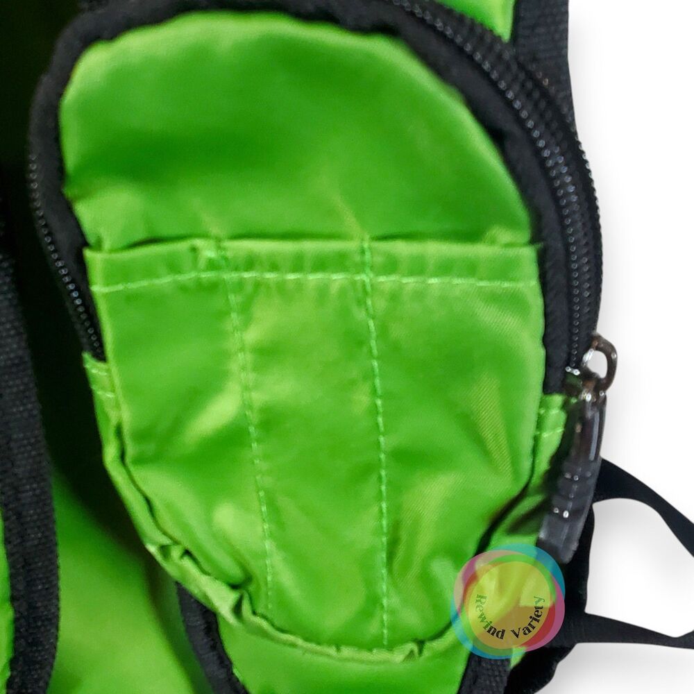 Vespa Small Neon Green Nylon Mini Backpack - Picture 15 of 16